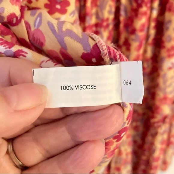 Poupette St. Barths Floral Triny Dress Size M - Picture 16 of 16